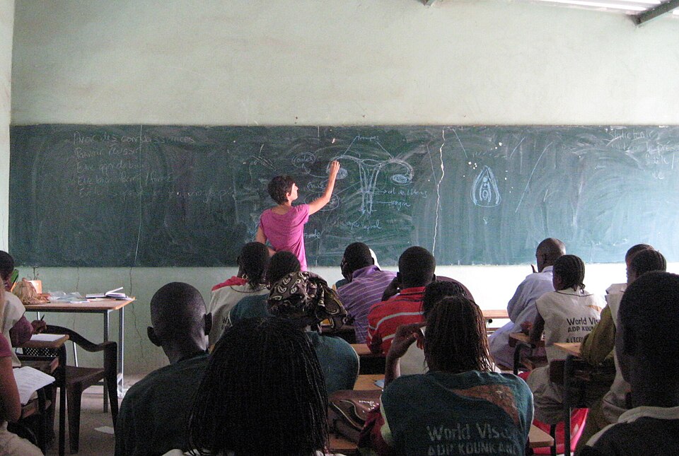 Écoliers à Dakar
